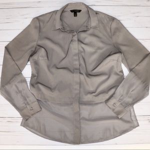Banana Republic mesh button down